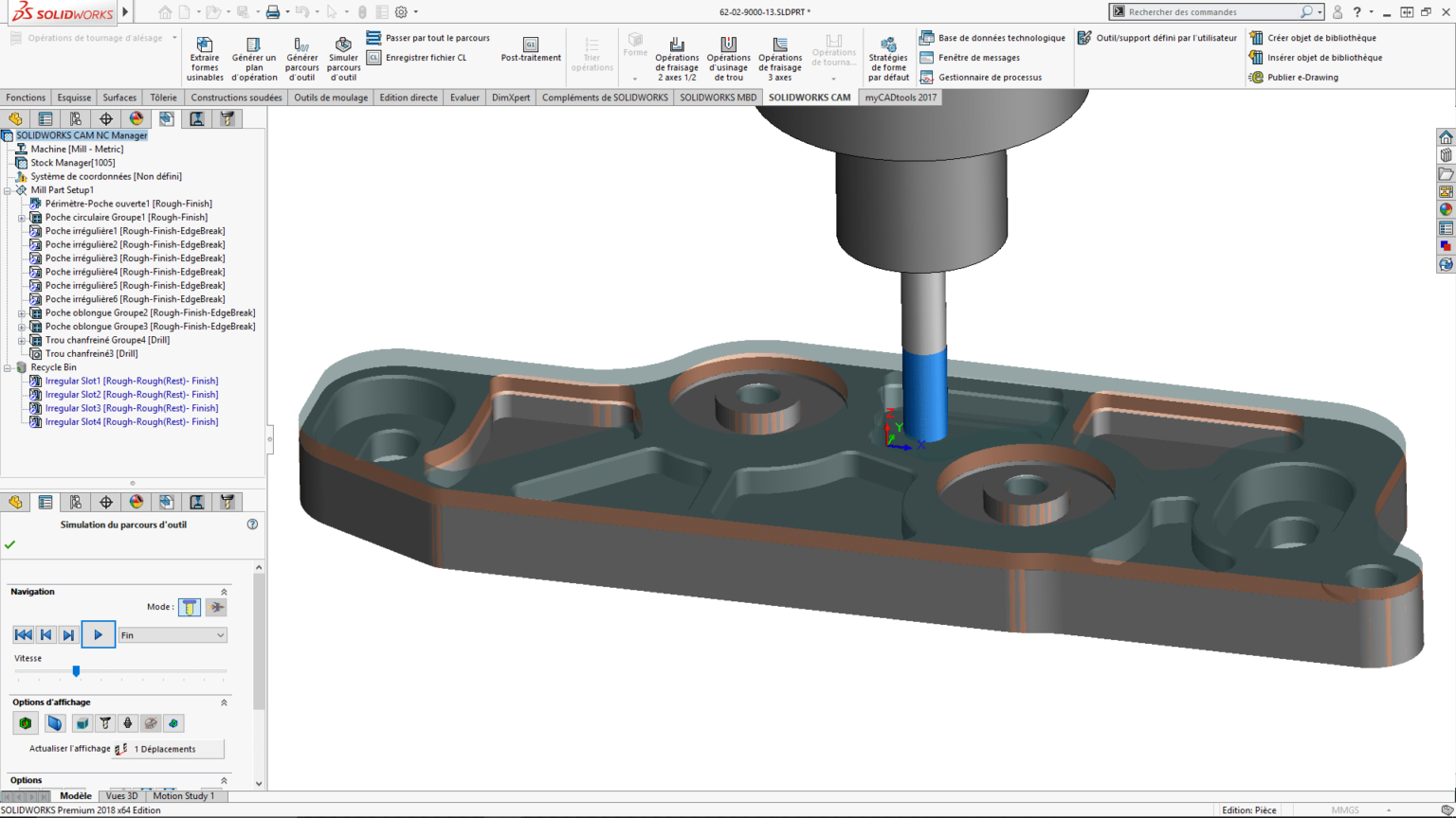 2SOLIDWORKS CAM Visiativ Education Recherche