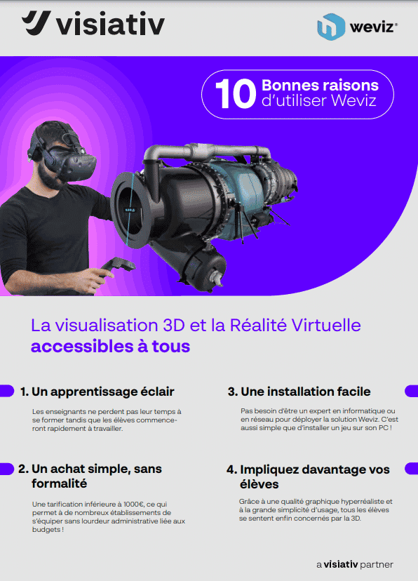 réalité virtuelle Weviz avec SOLIDWORKS